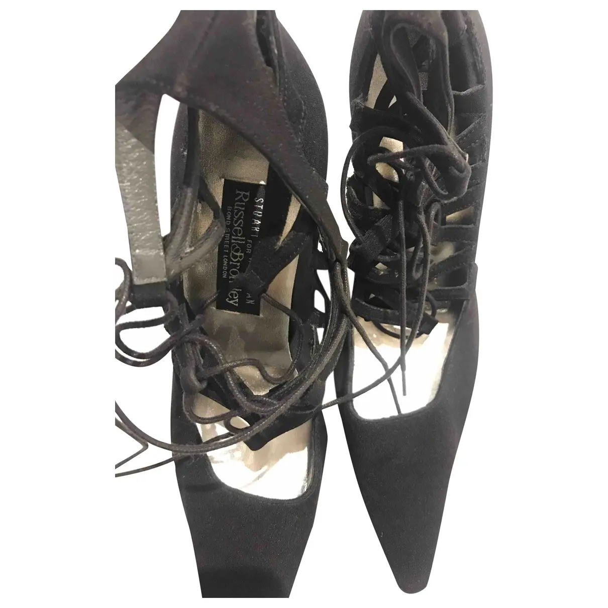 Cloth heels Stuart Weitzman