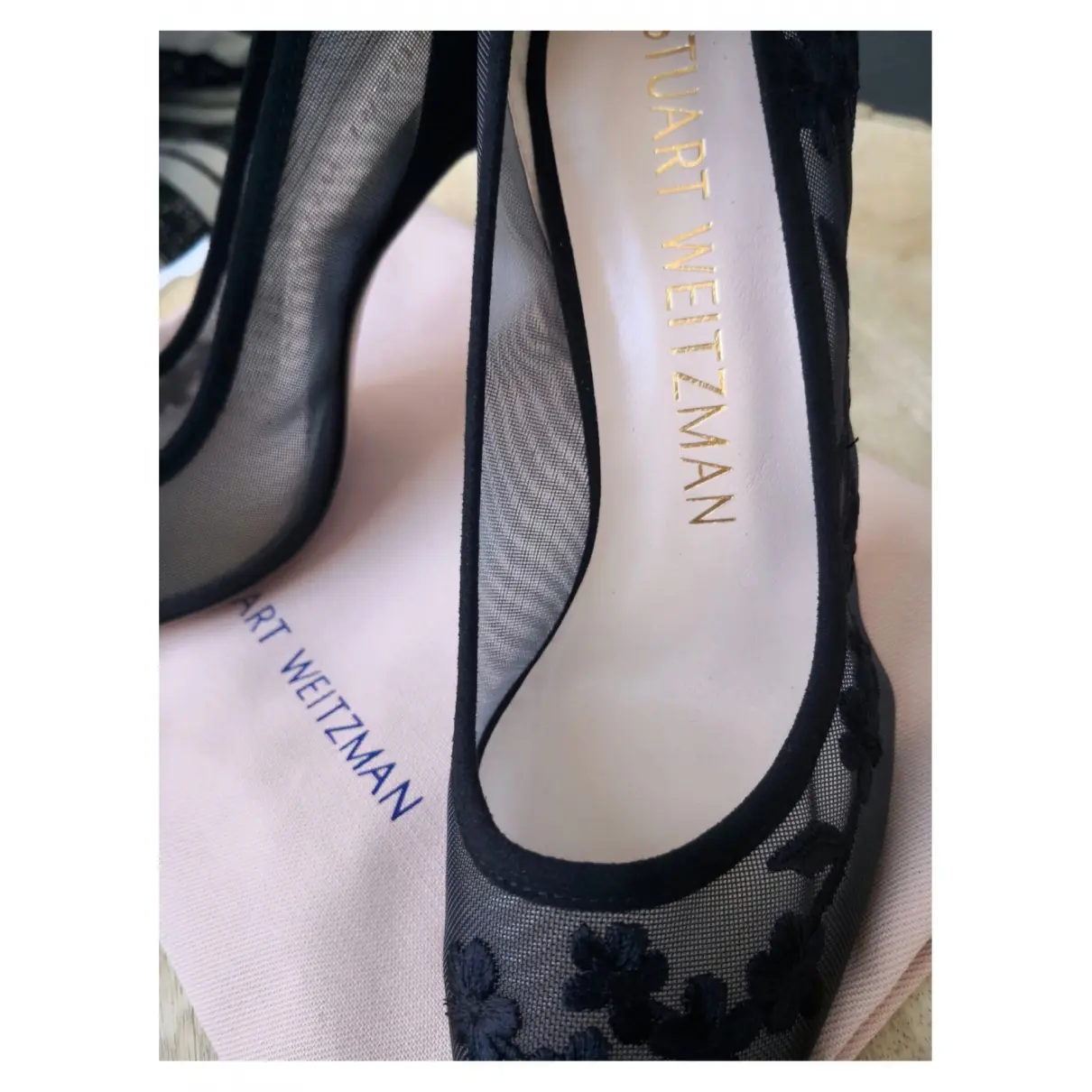 Cloth heels Stuart Weitzman