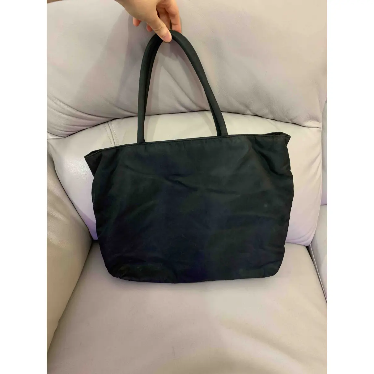 Buy Prada Tessuto city cloth handbag online - Vintage