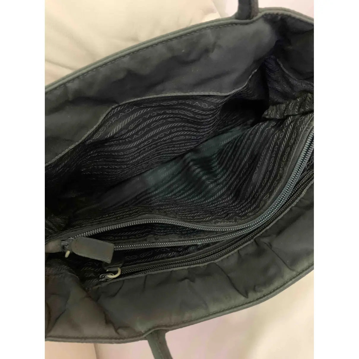 Tessuto city cloth handbag Prada - Vintage