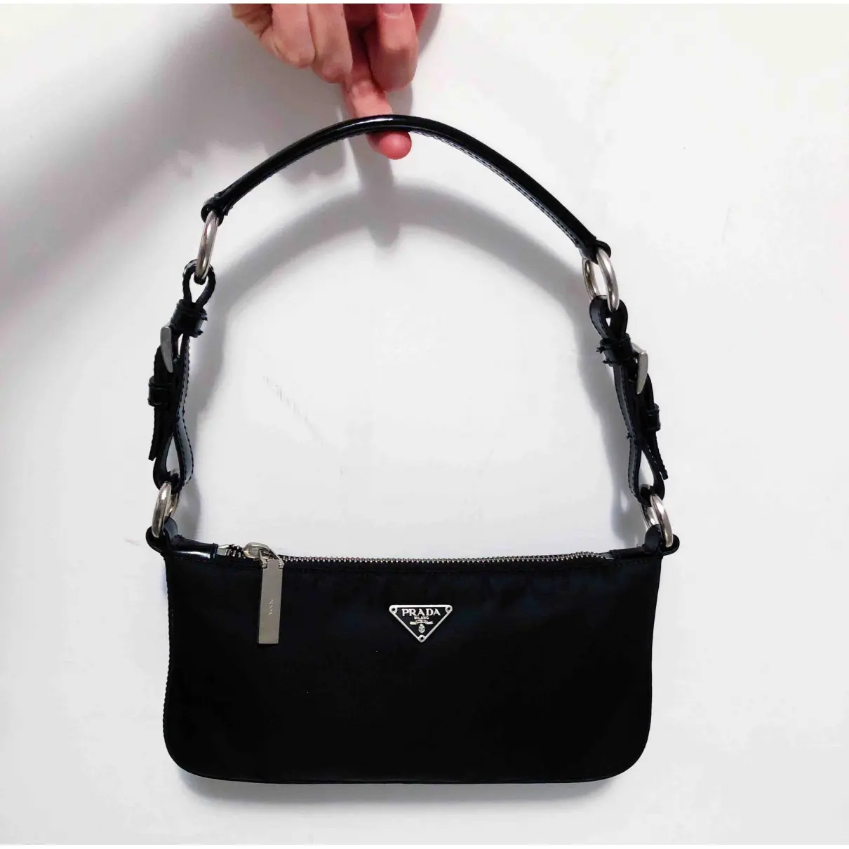 Buy Prada Tessuto cloth mini bag online