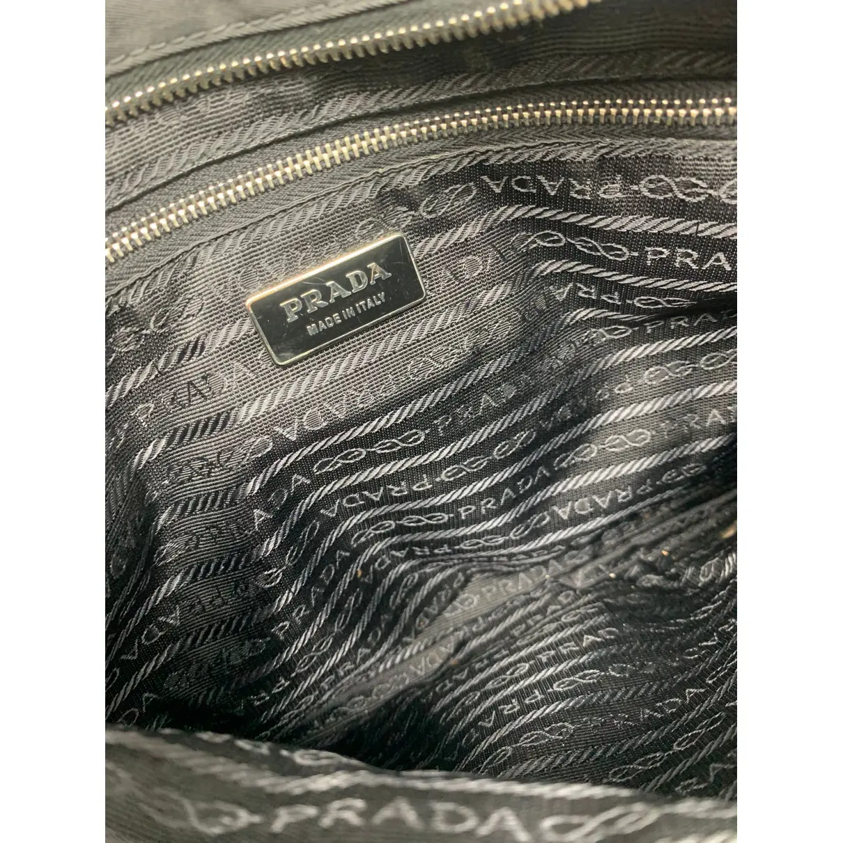 Tessuto cloth handbag Prada