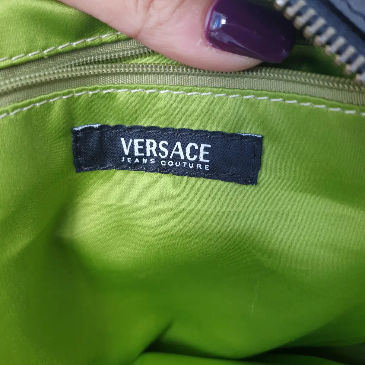 Cloth handbag Versace Jeans Couture