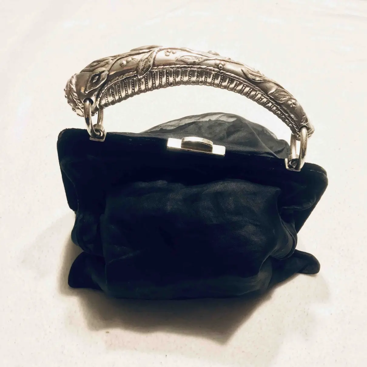 Cloth mini bag Yves Saint Laurent - Vintage