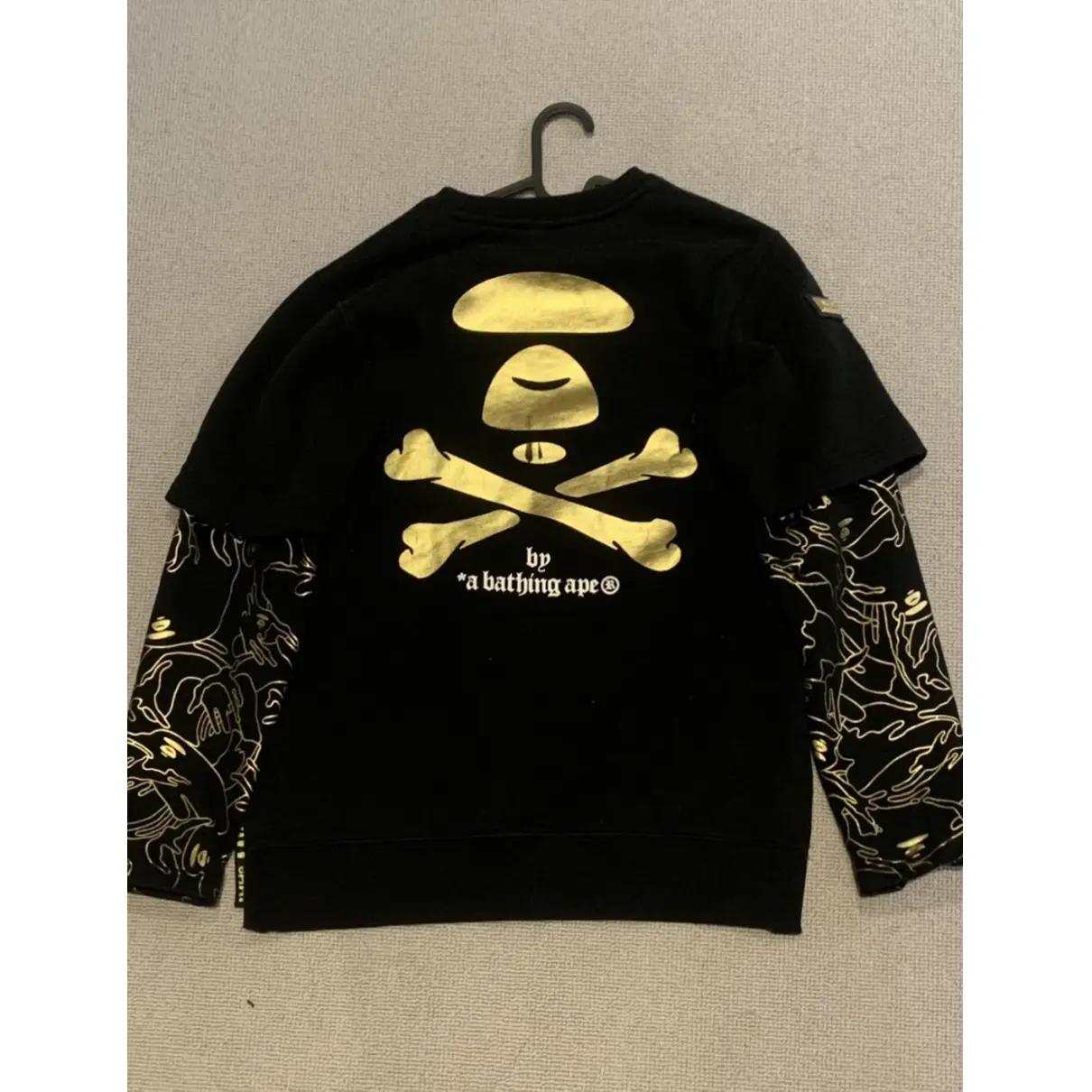 Buy A Bathing Ape Black Cotton Knitwear & Sweatshirt online