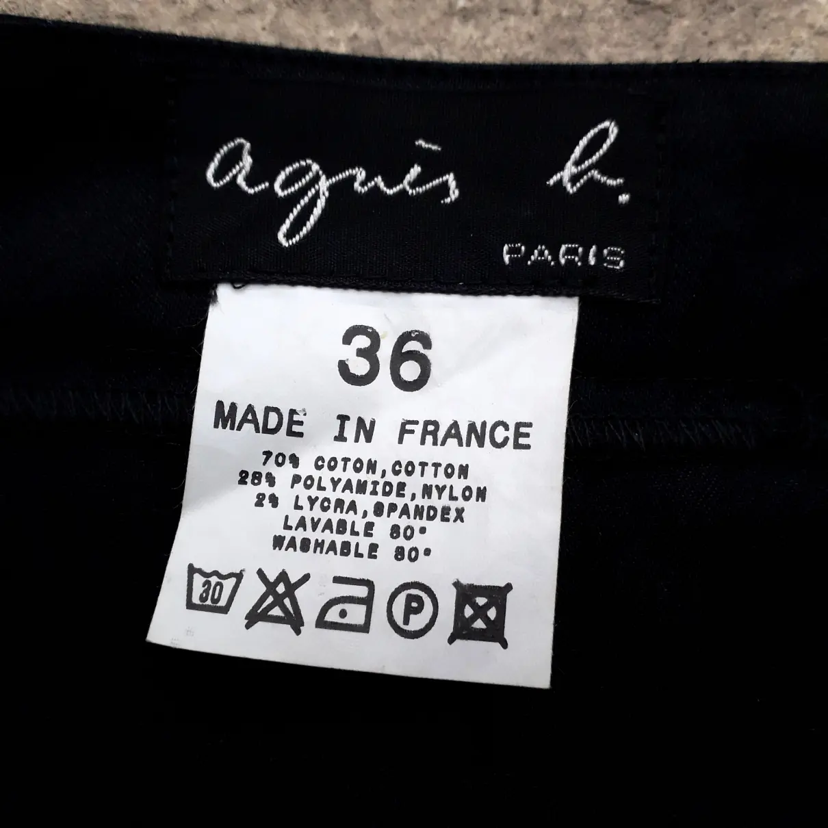 Mid-length skirt Agnès B.