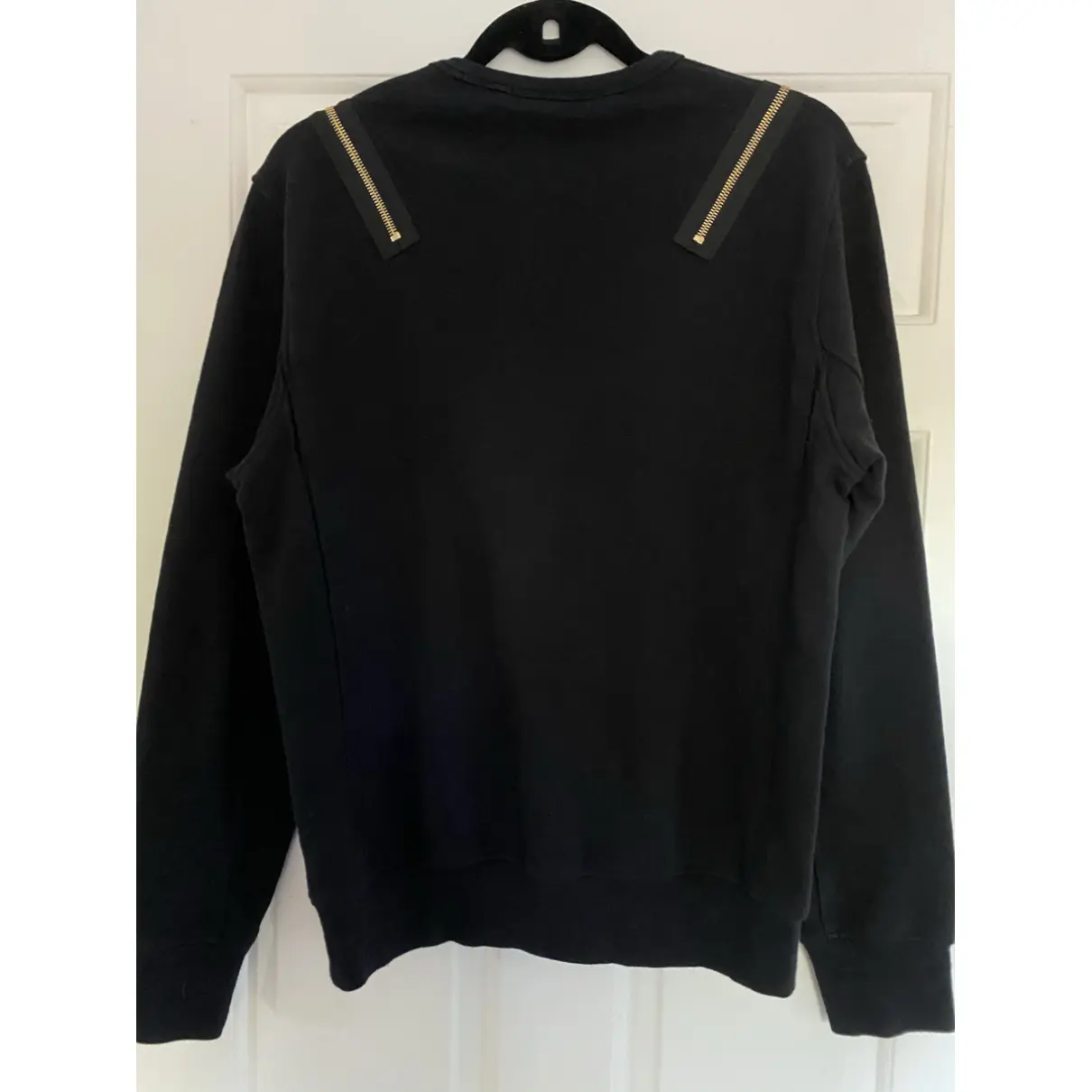 Buy Alexander McQueen Black Cotton Knitwear & Sweatshirt online