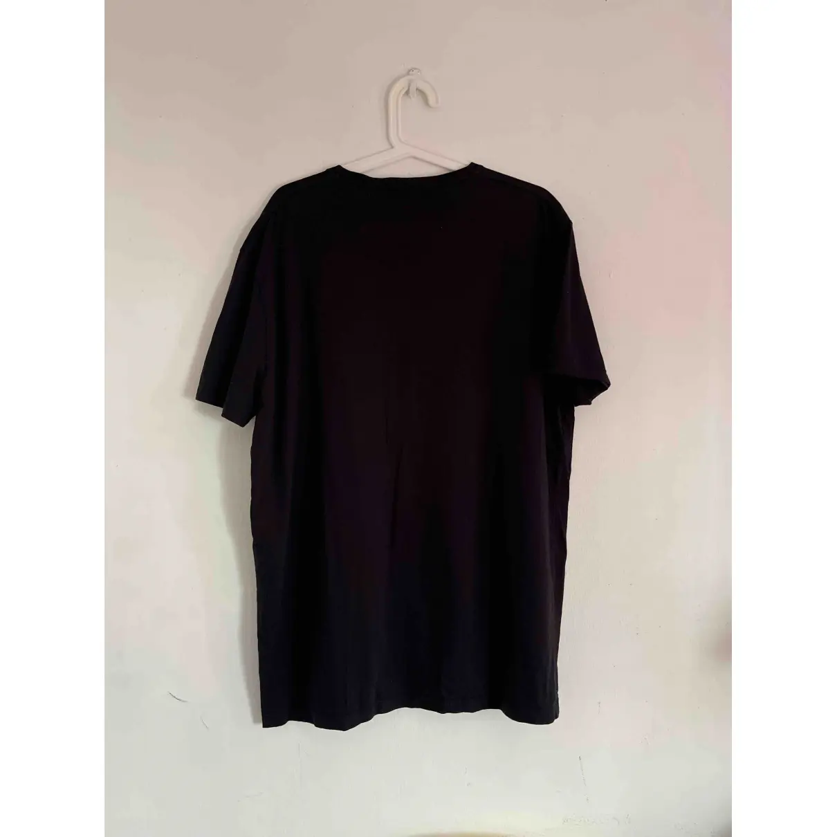 Buy Alexander McQueen Black Cotton T-shirt online