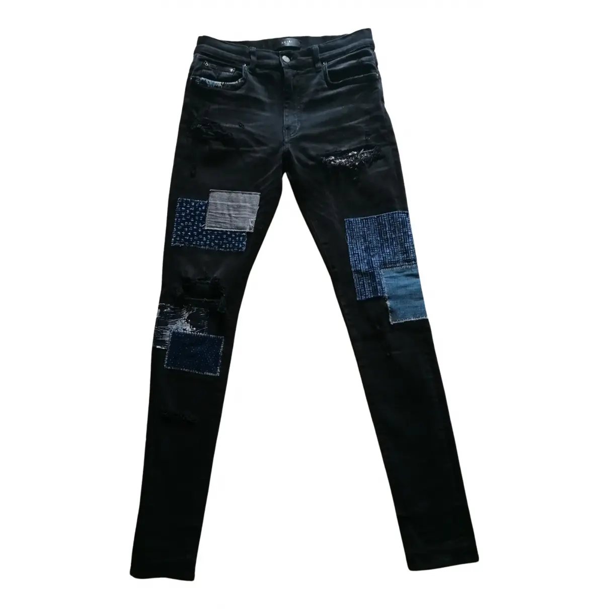 Black Cotton Jeans Amiri