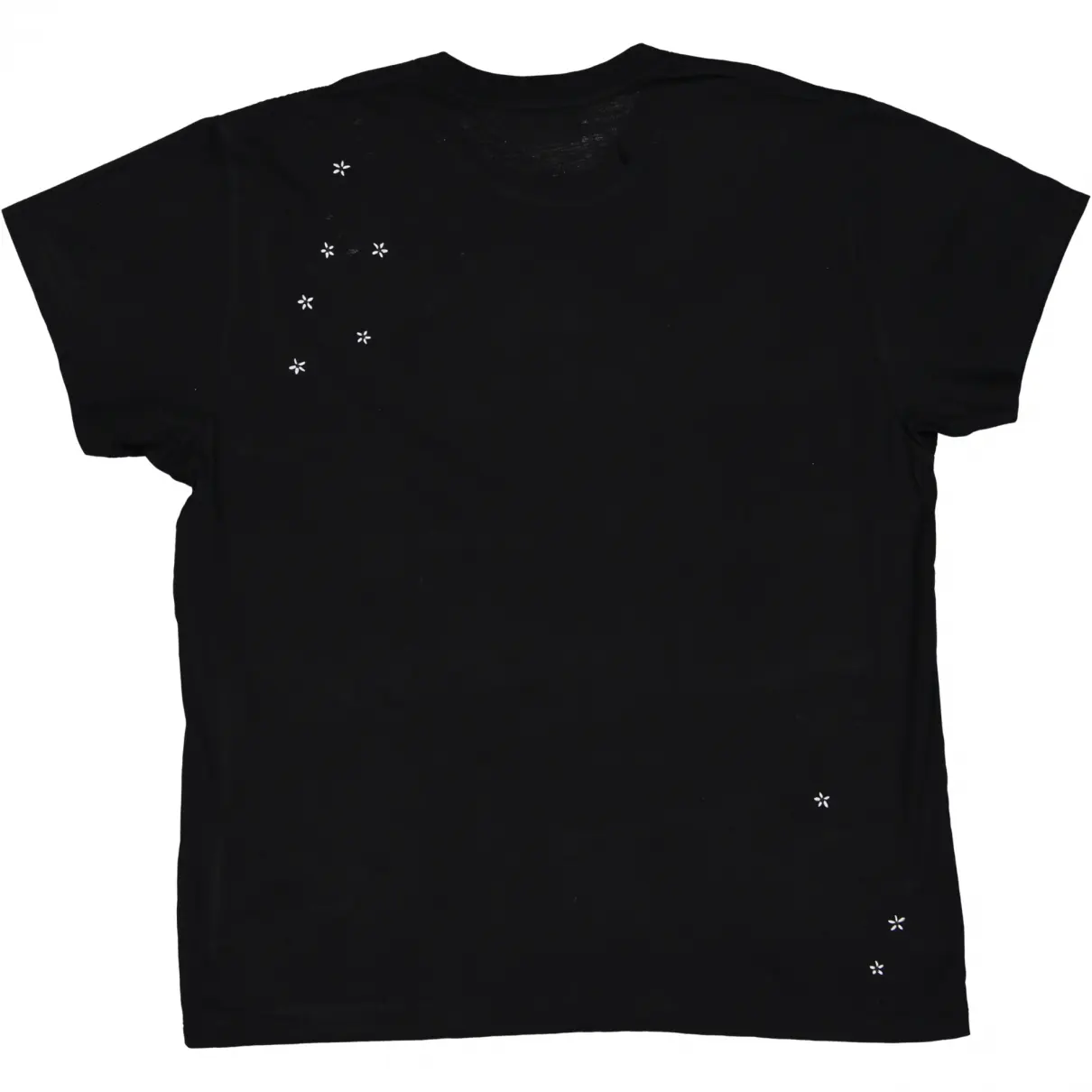Amiri Black Cotton T-shirt for sale