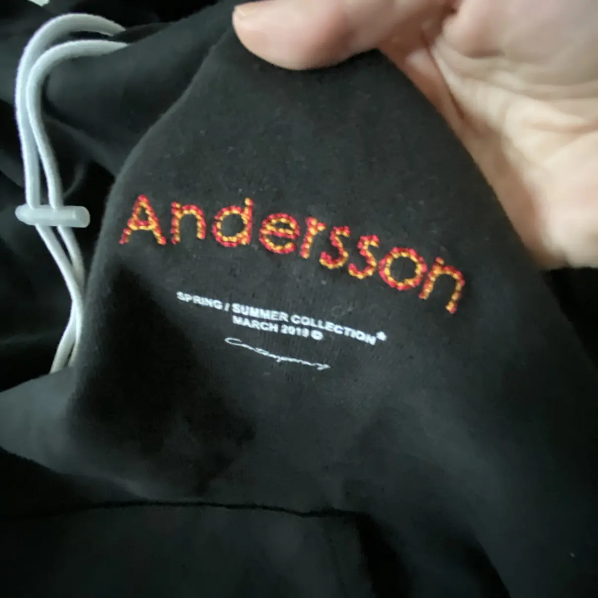 Black Cotton Knitwear & Sweatshirt Andersson Bell