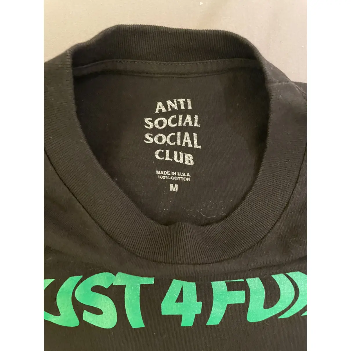 Luxury Anti Social Social Club T-shirts Men