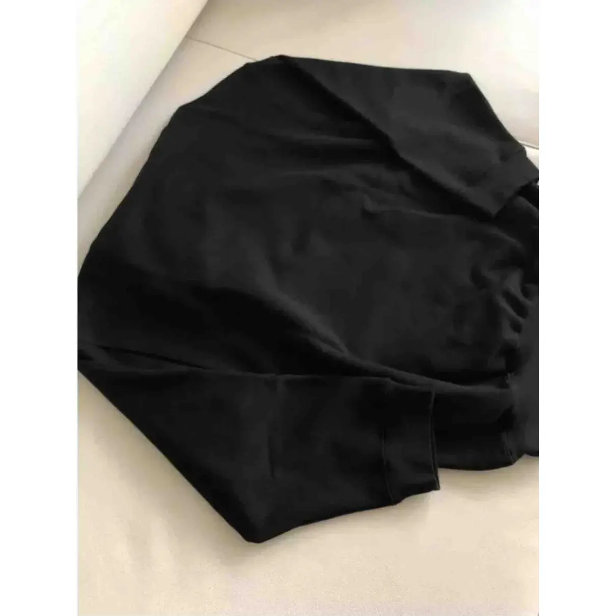 Balenciaga Black Cotton Knitwear for sale