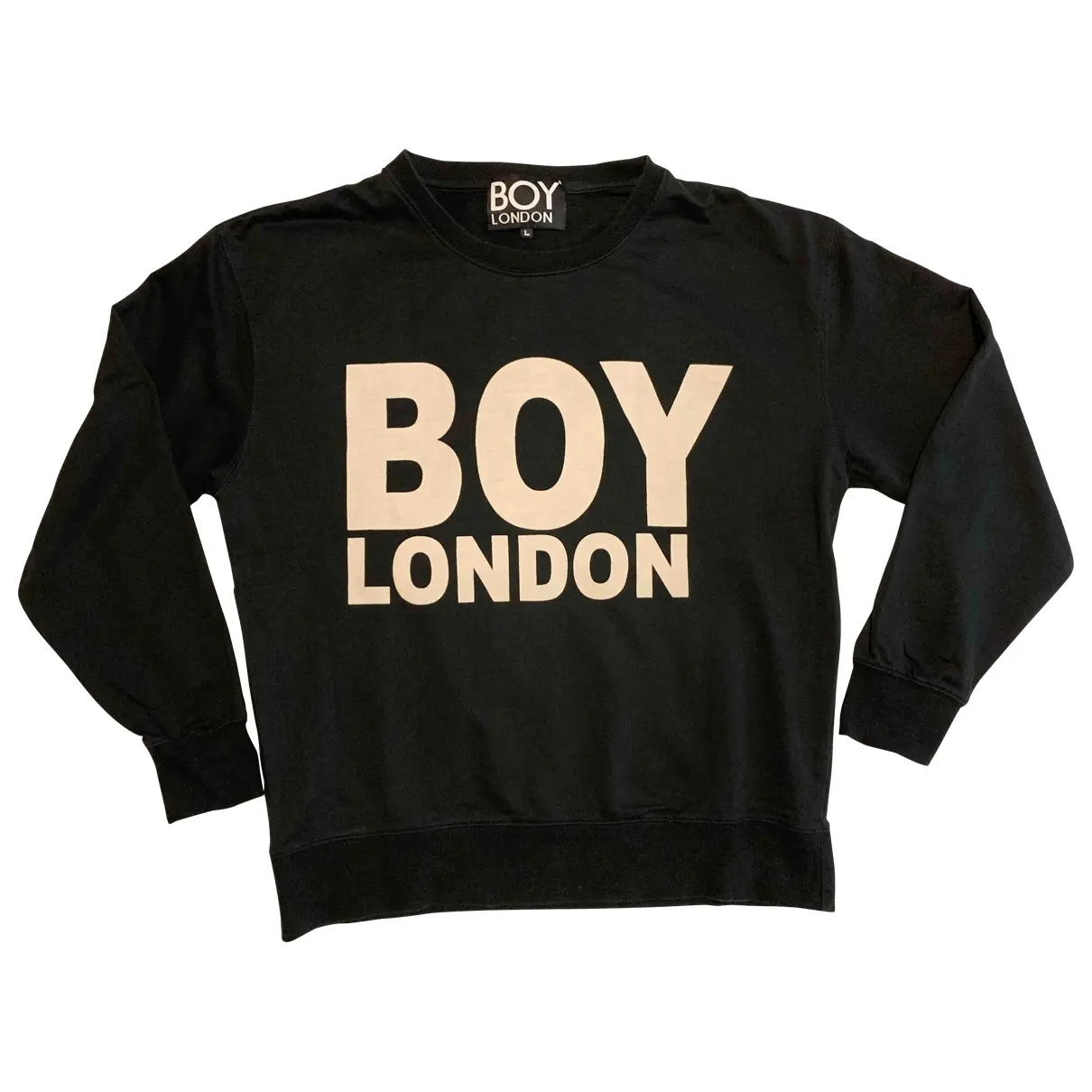 Black Cotton Knitwear & Sweatshirt Boy London