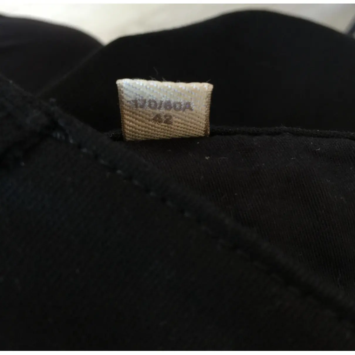 Black Cotton Jeans Burberry