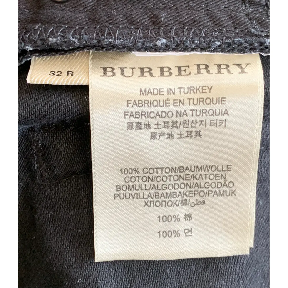 Luxury Burberry Jeans Men