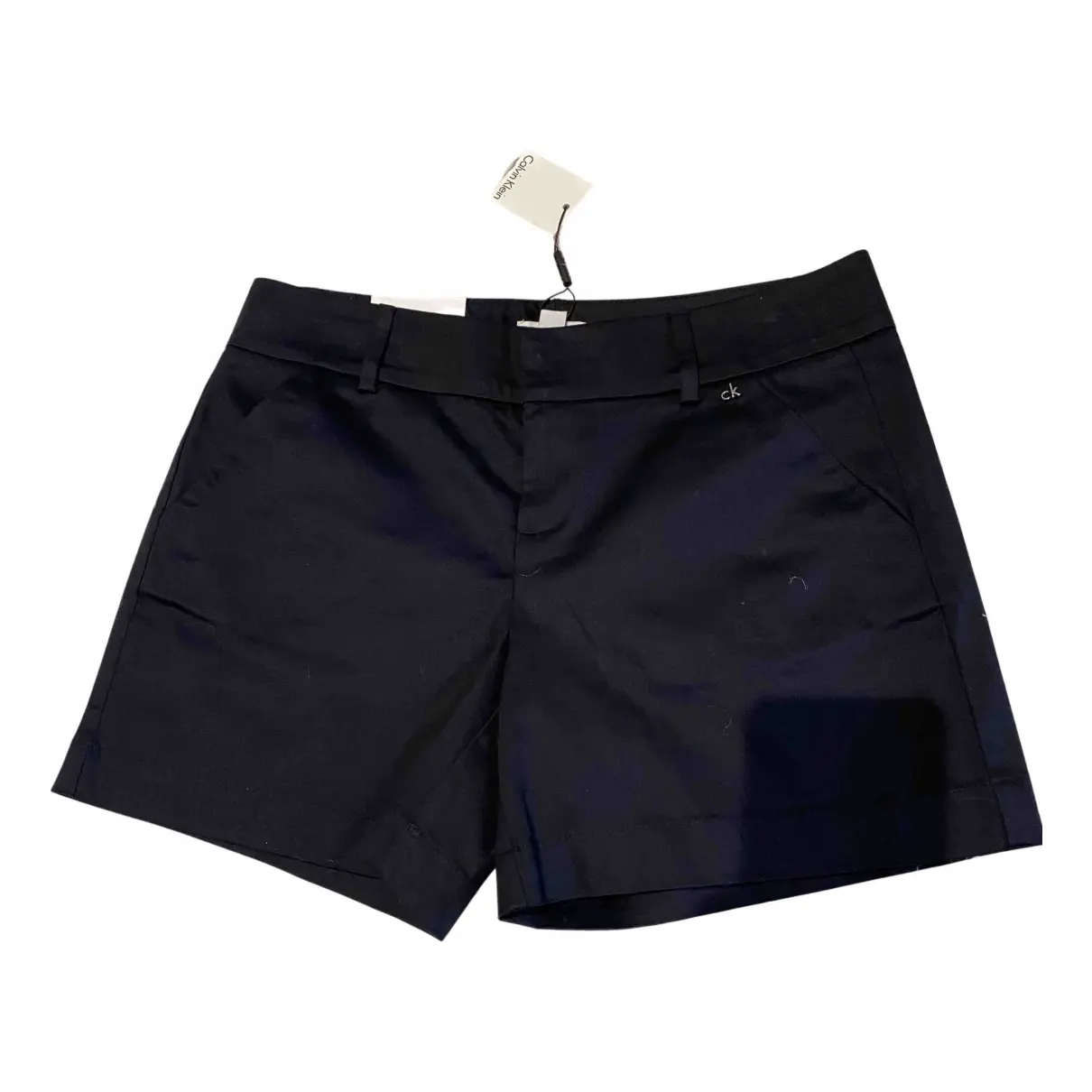 Black Cotton Shorts Calvin Klein
