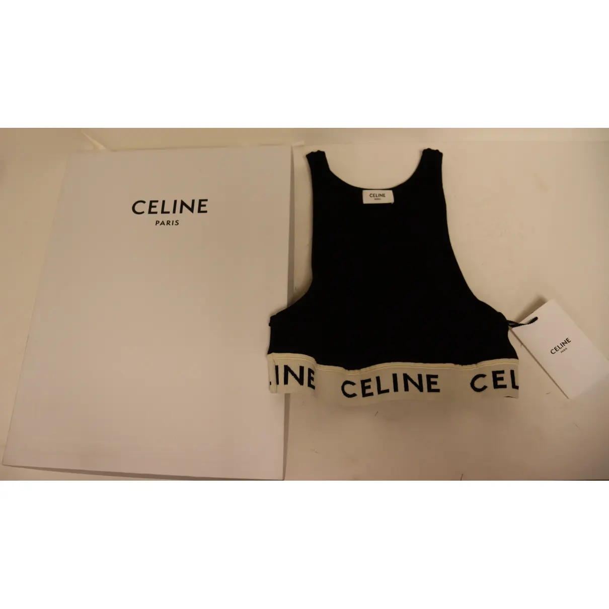 Bra Celine Black in Cotton - 40234455