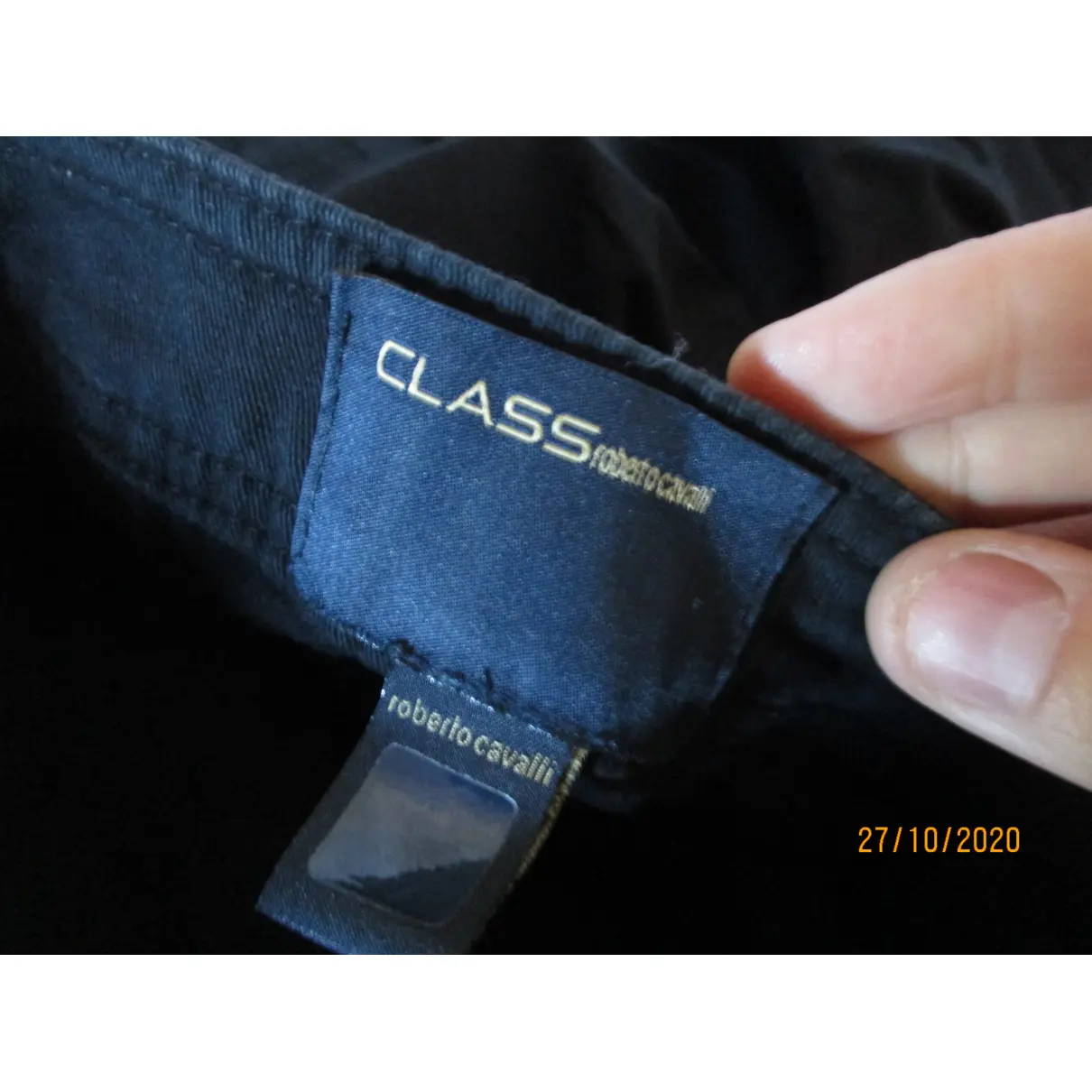 Straight pants Class Cavalli - Vintage