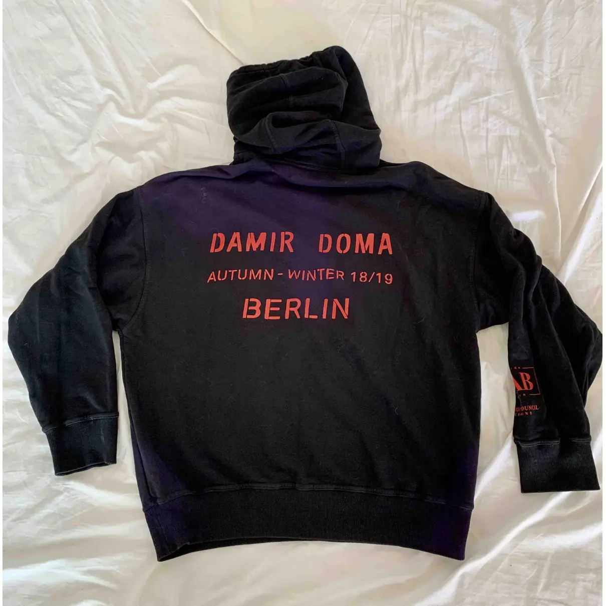 Buy Damir Doma Black Cotton Knitwear & Sweatshirt online