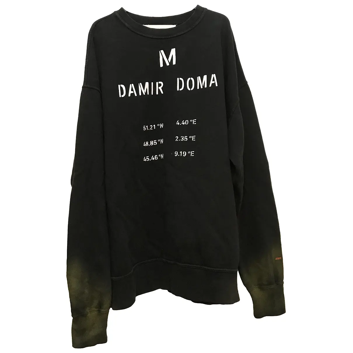 Black Cotton Knitwear & Sweatshirt Damir Doma