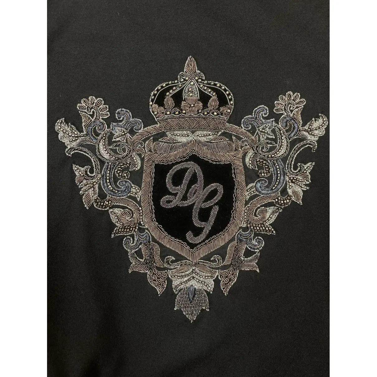 Black Cotton T-shirt Dolce & Gabbana