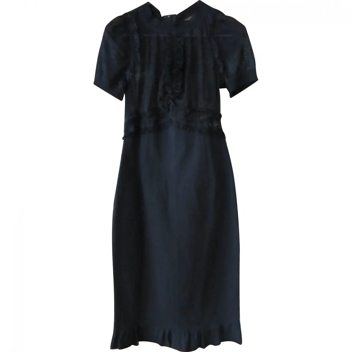 Black Cotton Dress Louis Vuitton
