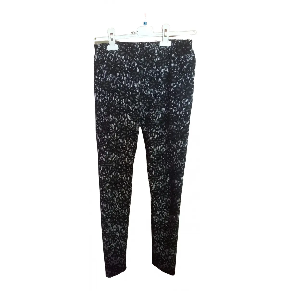 Black Cotton Trousers ED HARDY