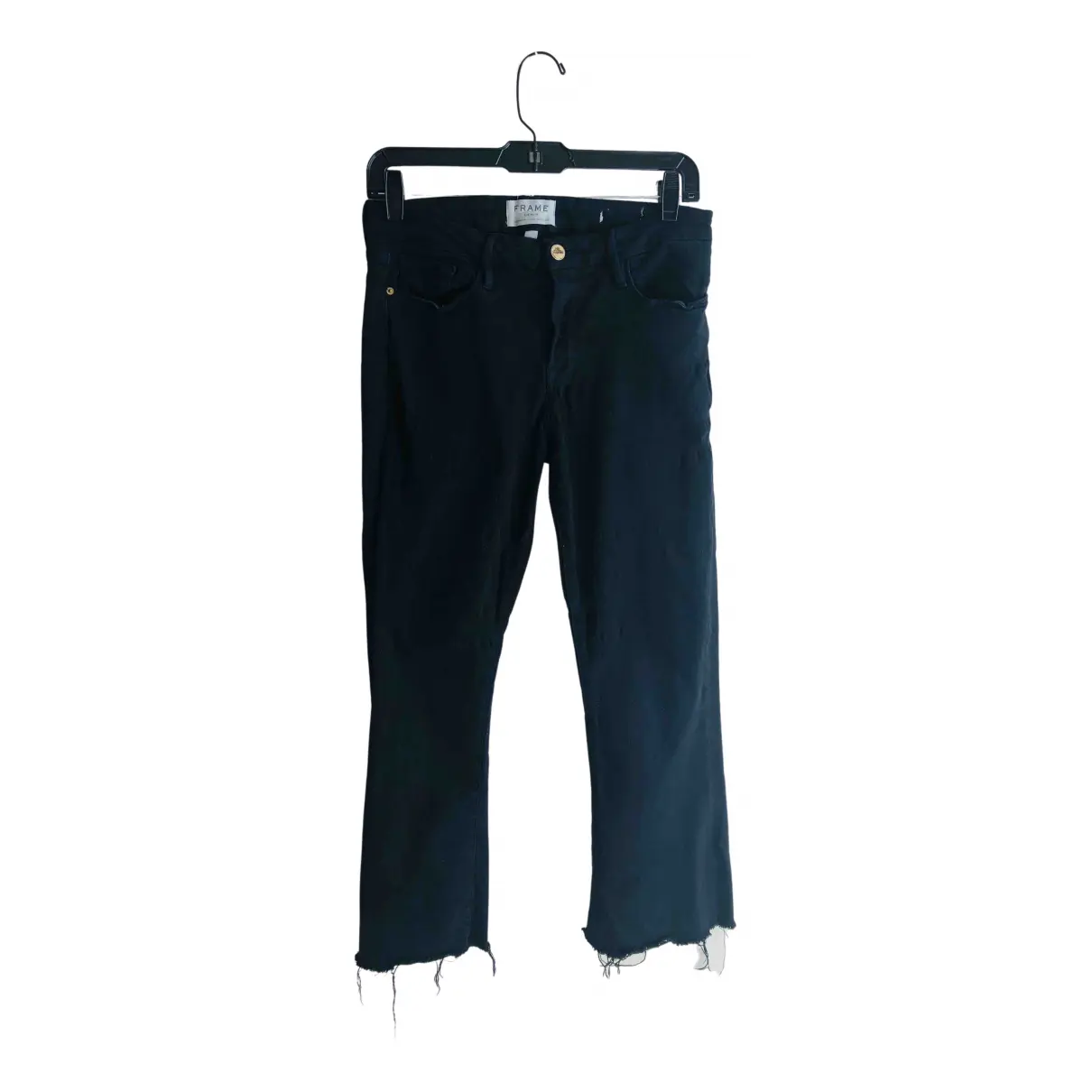 Black Cotton - elasthane Jeans Frame