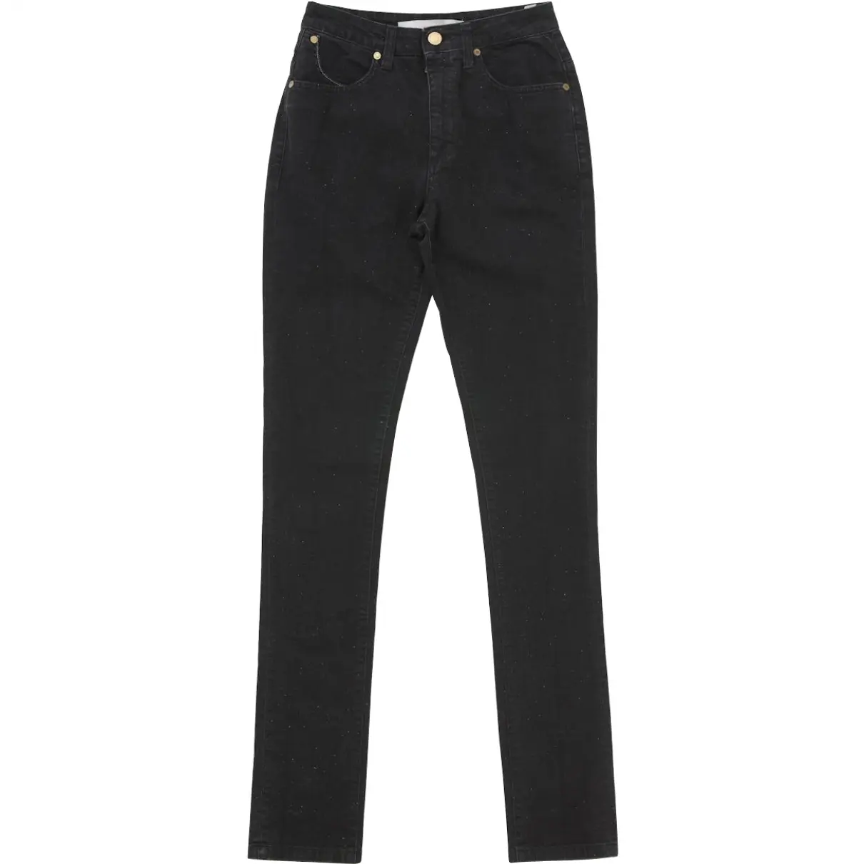 Black Cotton - elasthane Jeans Superfine
