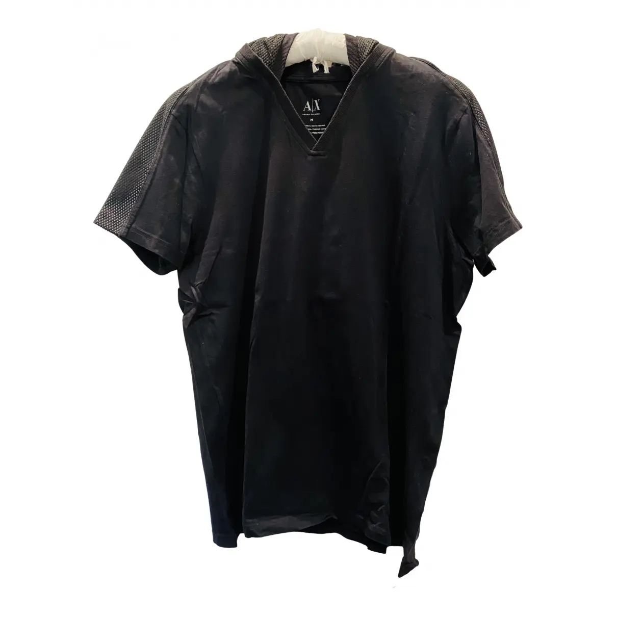 Black Cotton T-shirt Armani Exchange