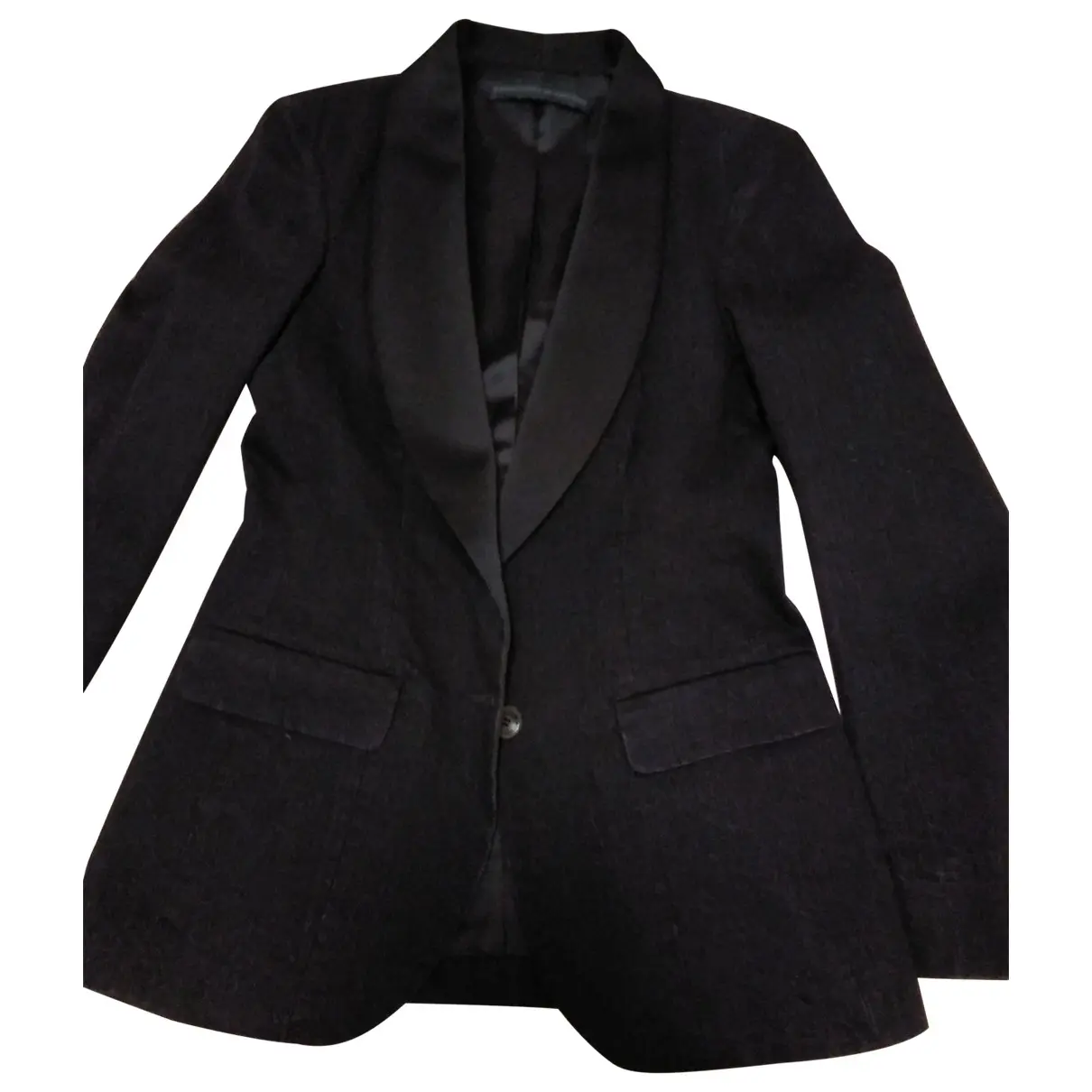 Black Cotton Jacket Ermanno Scervino