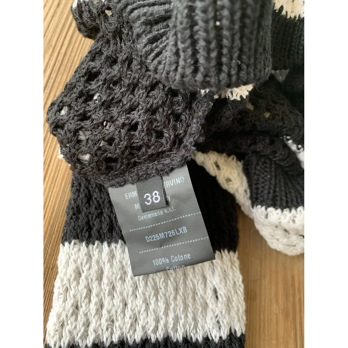 Buy Ermanno Scervino Black Cotton Knitwear online