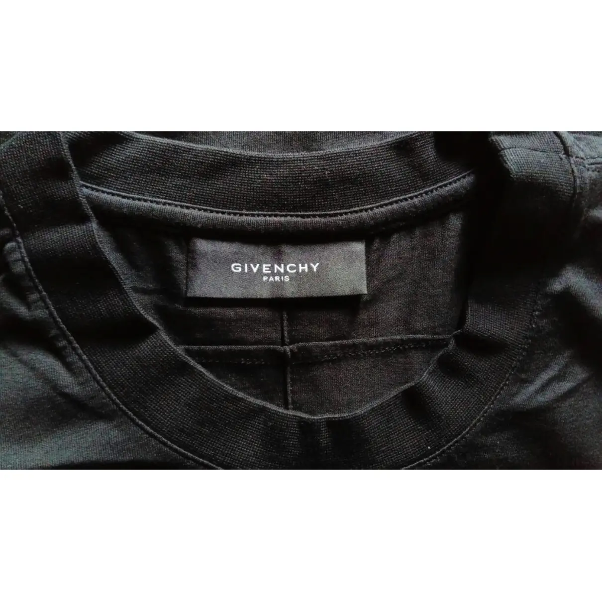 Black Cotton T-shirt Givenchy