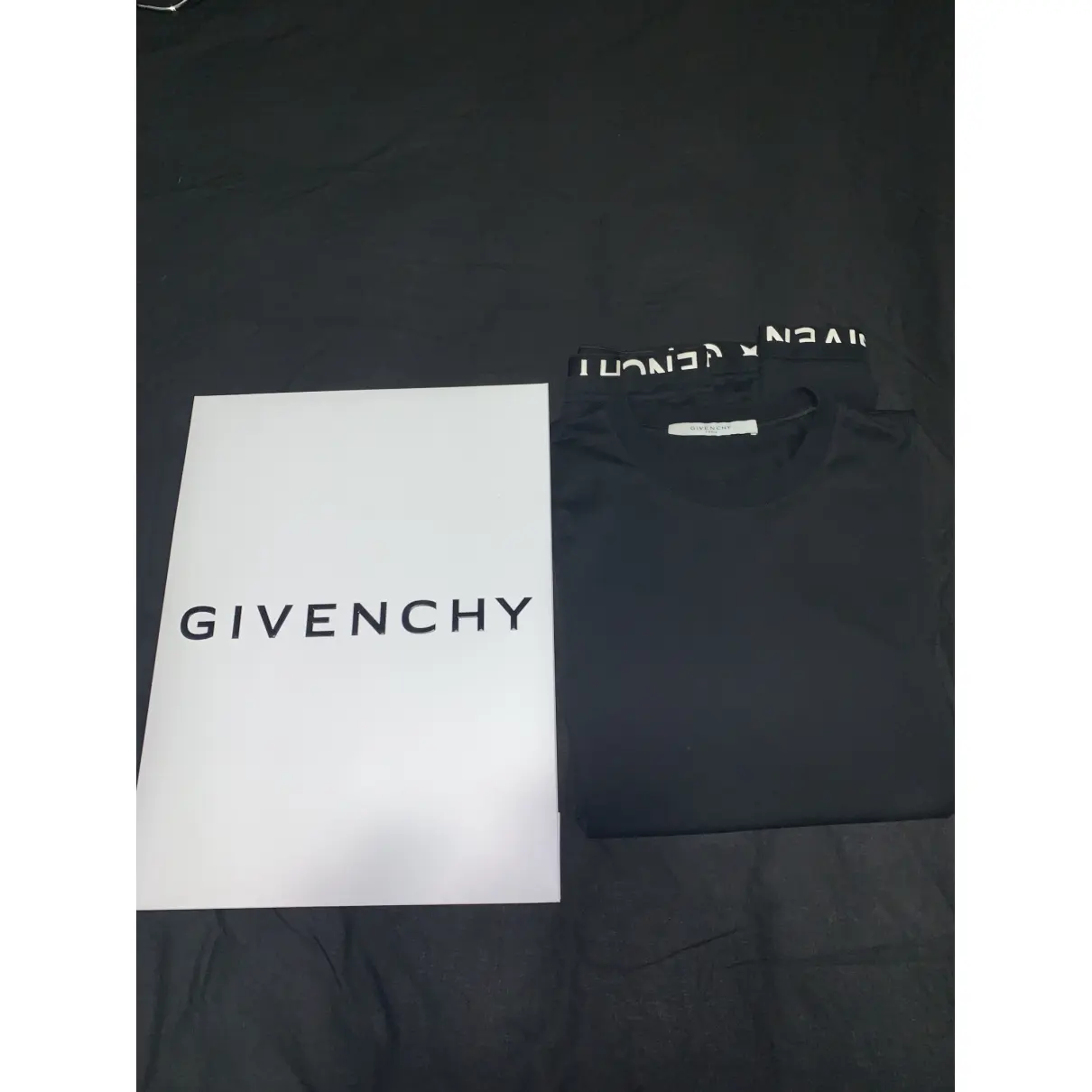 Buy Givenchy Black Cotton T-shirt online