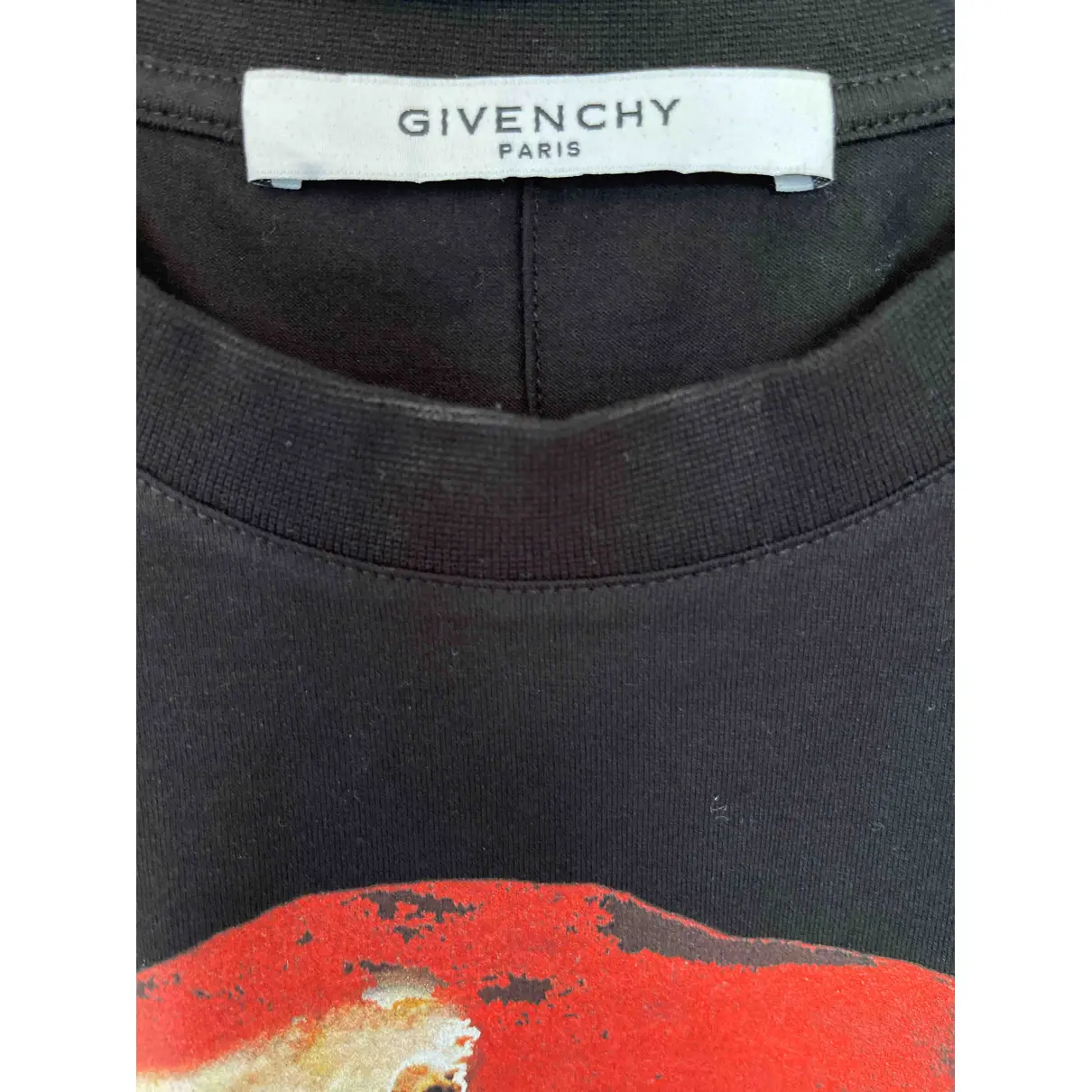 Buy Givenchy Black Cotton T-shirt online