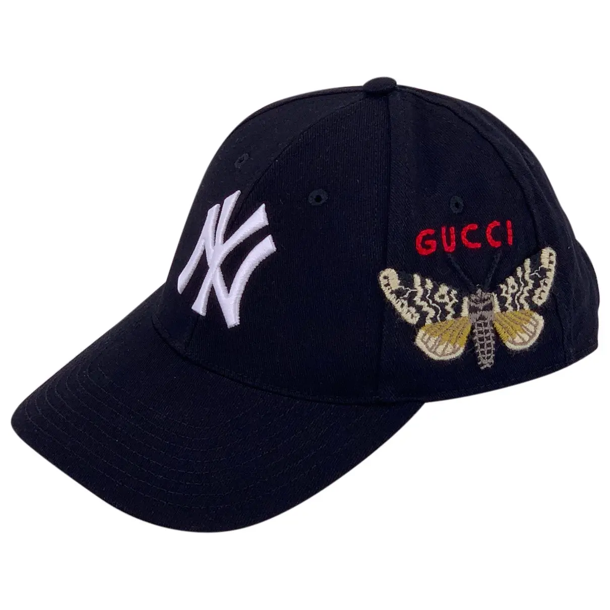 Black Cotton Hat Gucci