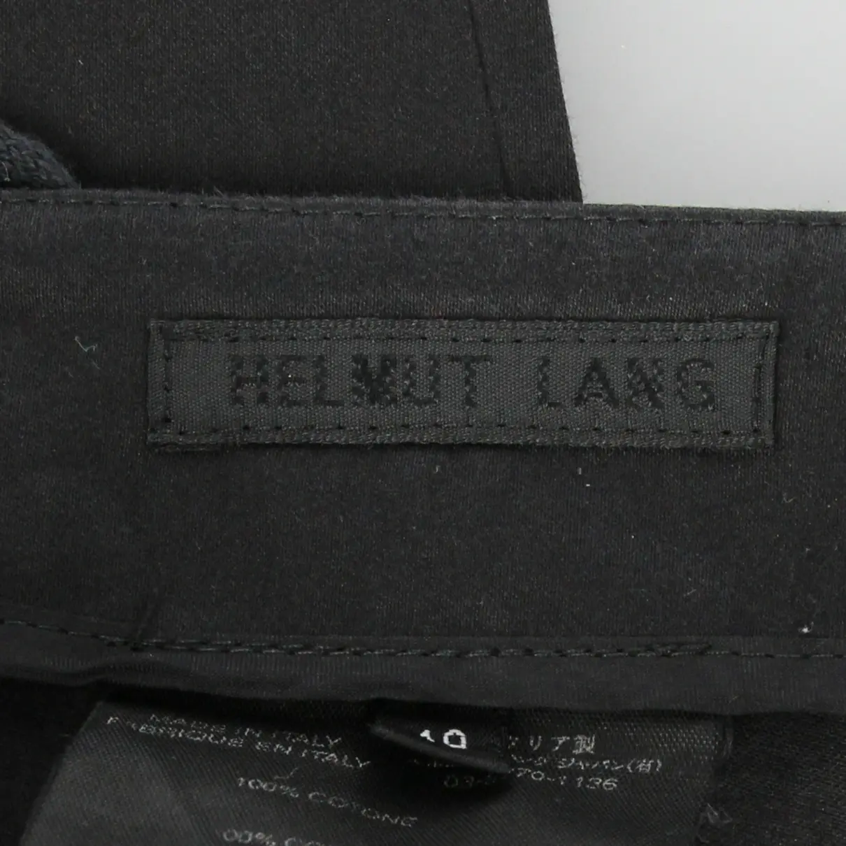 Straight pants Helmut Lang - Vintage