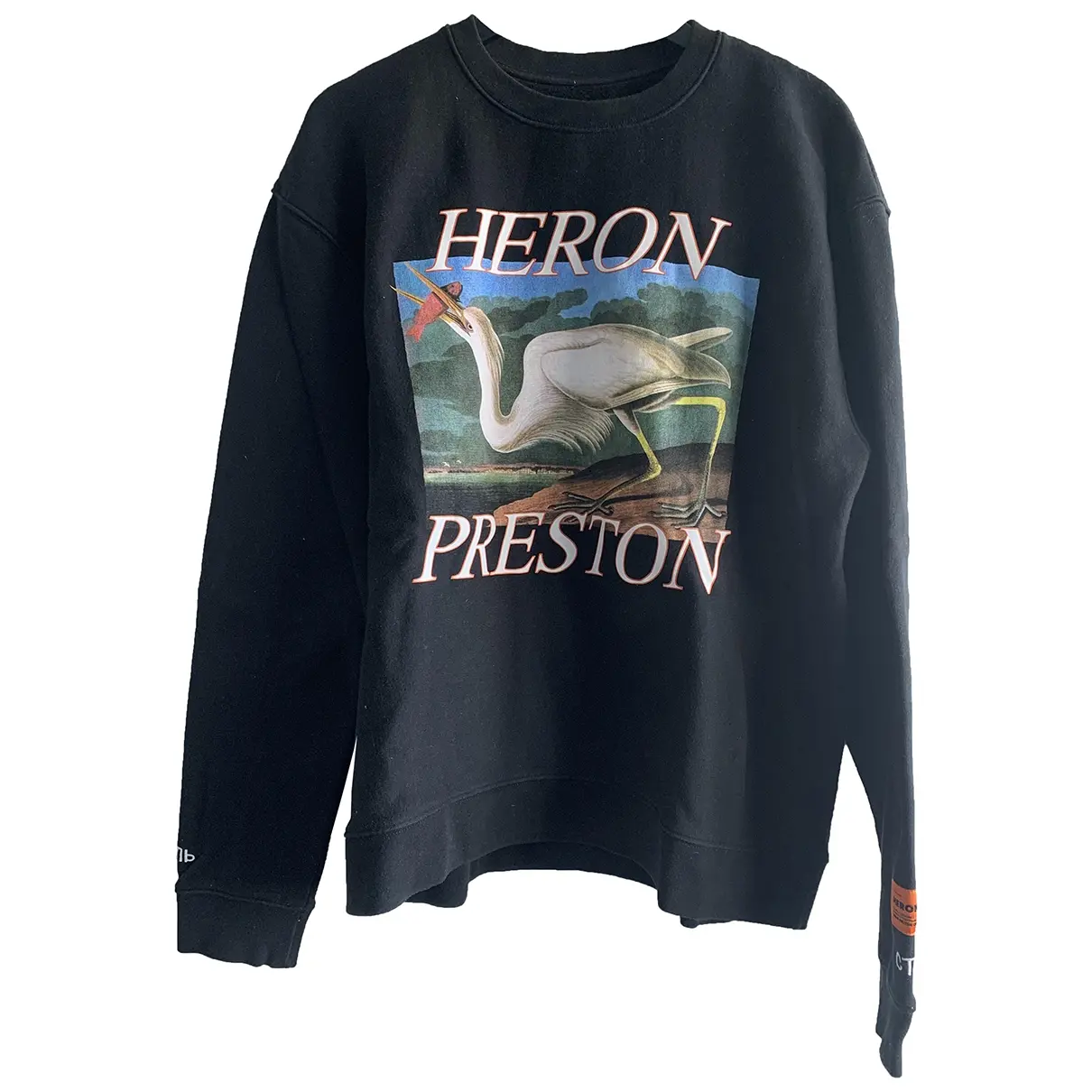 Black Cotton Knitwear & Sweatshirt Heron Preston