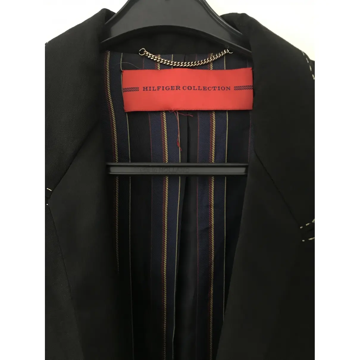 Buy Hilfiger Collection Black Cotton Jacket online