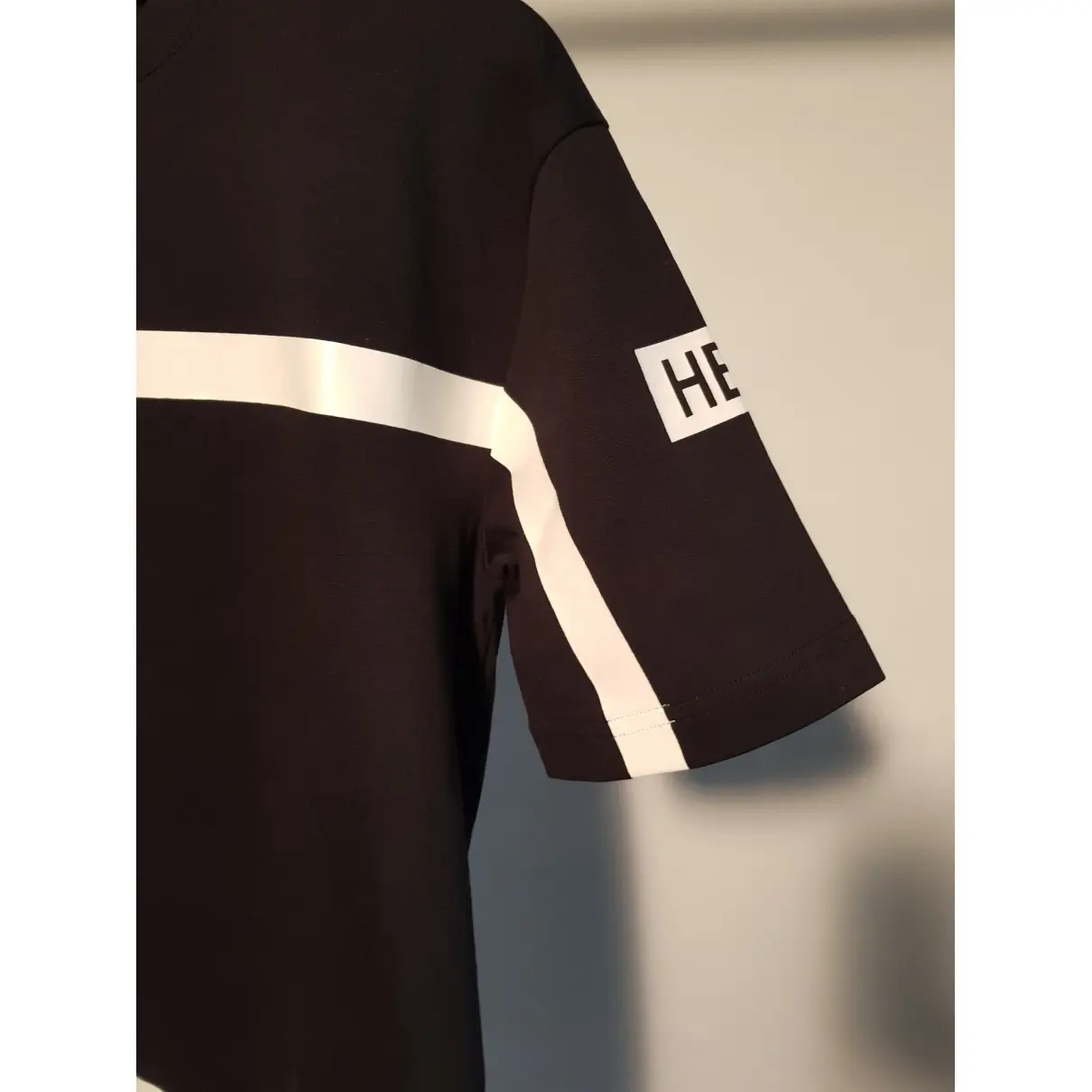 Buy Hood by Air Black Cotton T-shirt online