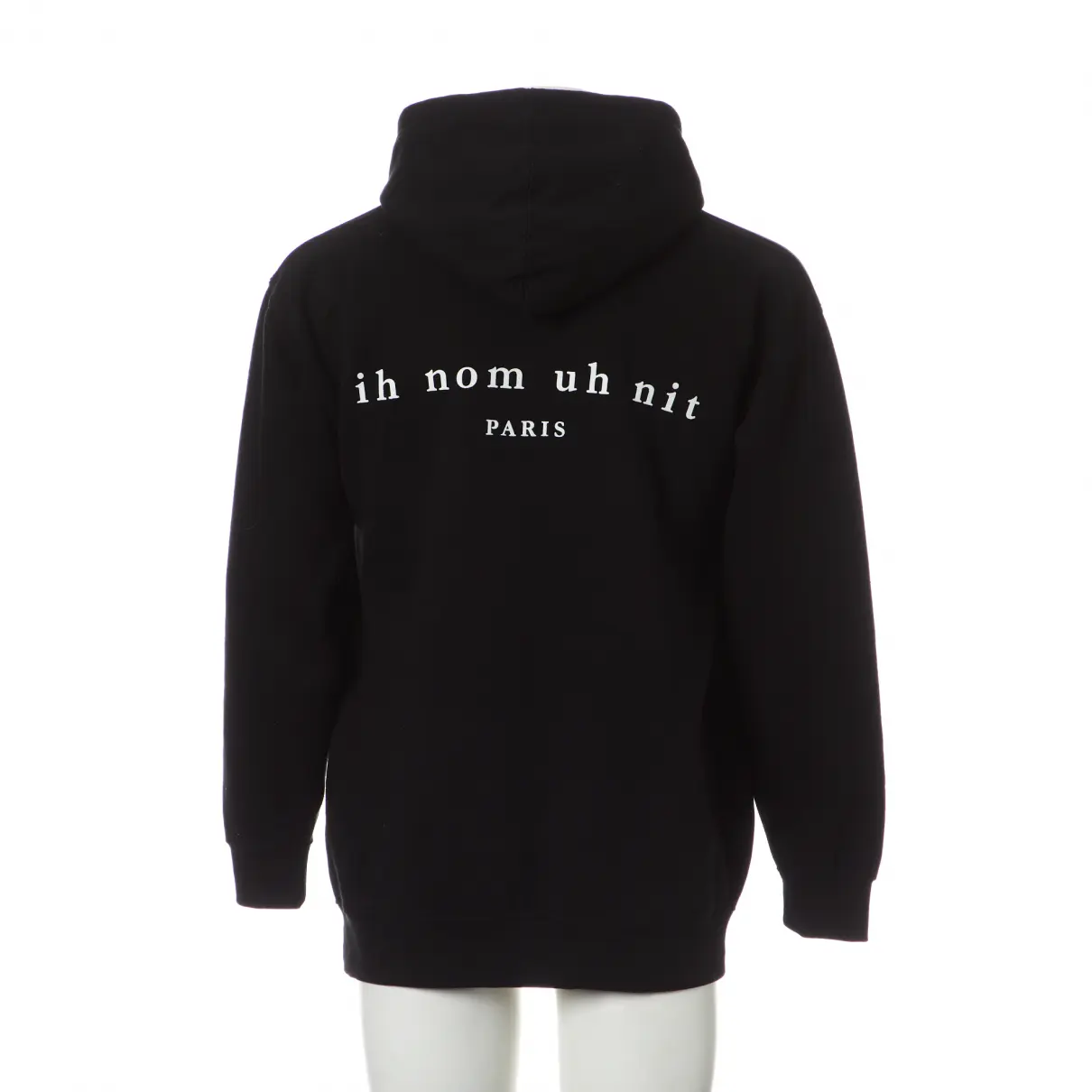 Buy ih nom uh nit Black Cotton Knitwear & Sweatshirt online