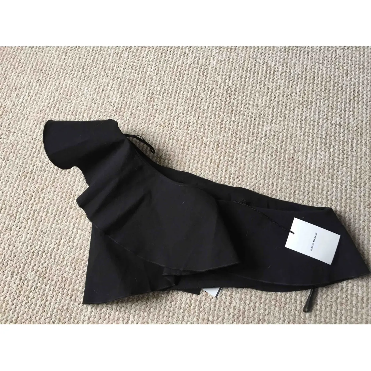 Isabel Marant Black Cotton Top for sale