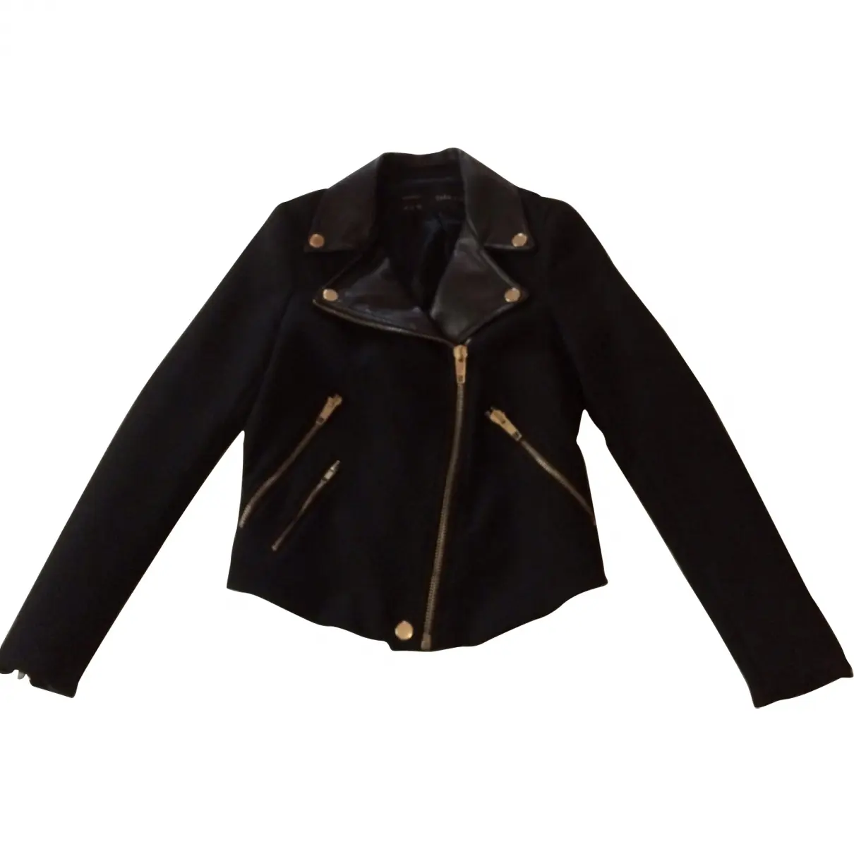 Black Cotton Jacket Zara