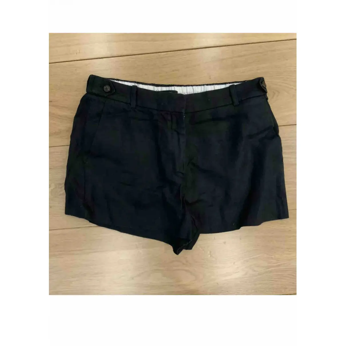 Buy J.Crew Black Cotton Shorts online