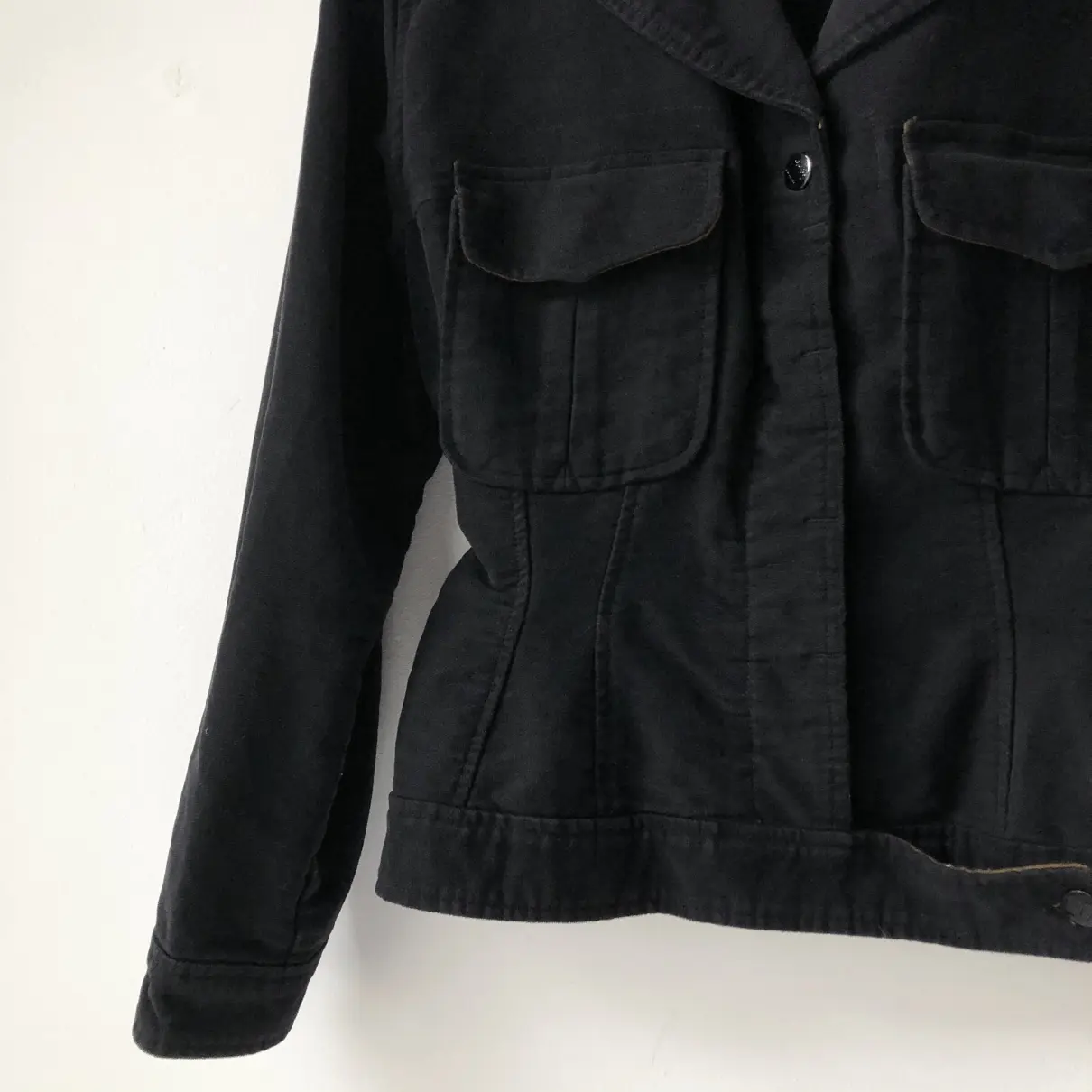 Buy Jean Paul Gaultier Black Cotton Jacket online - Vintage