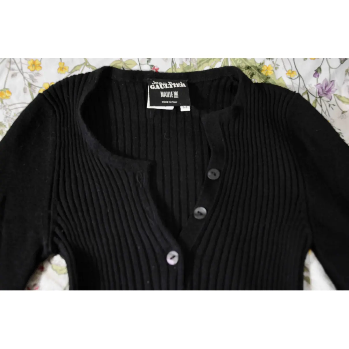 Buy Jean Paul Gaultier Black Cotton Top online