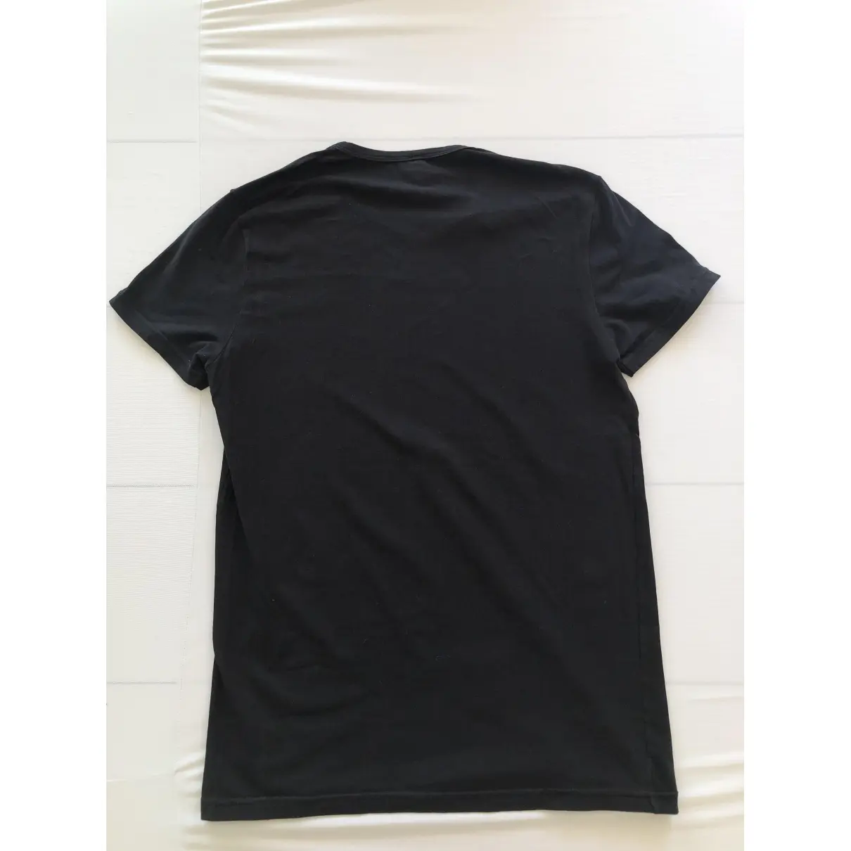 Buy John Galliano Black Cotton T-shirt online