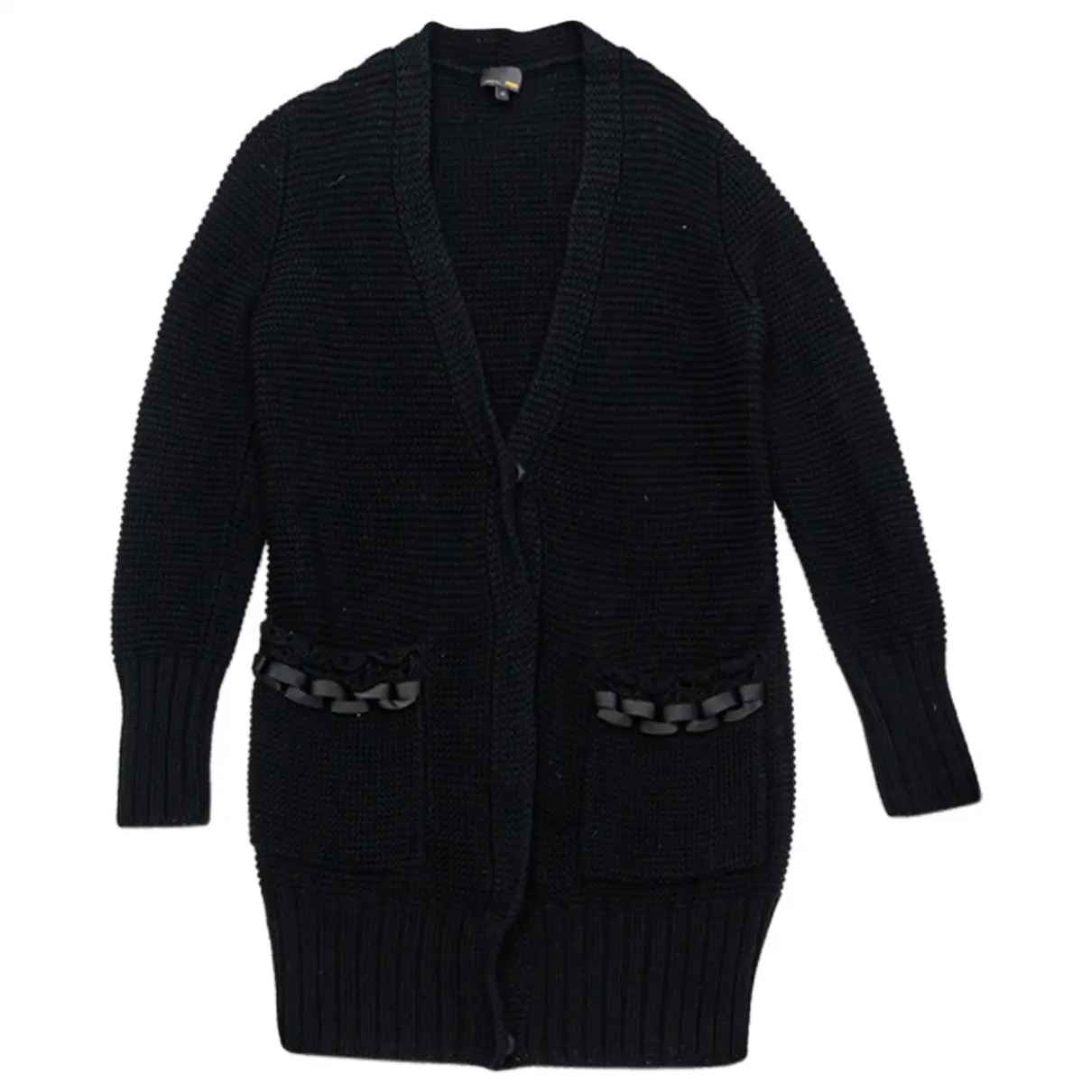 Black Cotton Knitwear Fendi