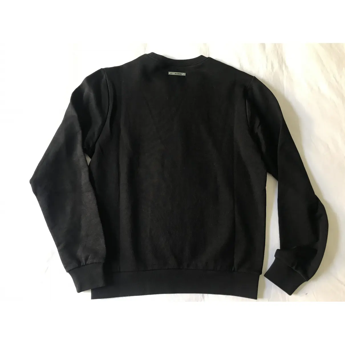 Buy Les Hommes Black Cotton Knitwear & Sweatshirt online